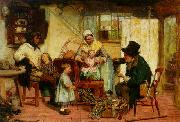 David Henry Friston The Toy Seller Germany oil painting artist
